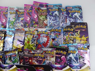 Lot Approx 56 English/Japanese Pokemon Booster...