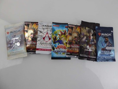 Lot 7 Booster packs from Magic the Gathering,...