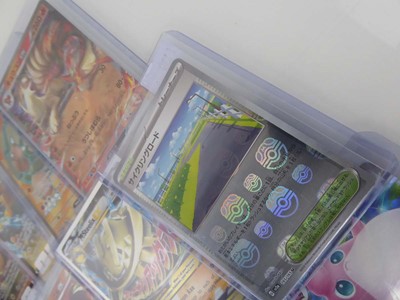 Lot Qty of Top Loaded EX/V/VMAX Pokémon Cards to...