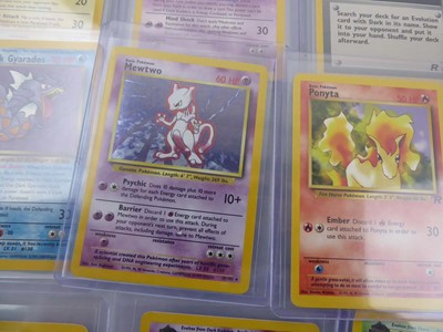 Lot Qty of Top Loaded Vintage Pokémon Cards to...