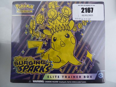 Lot Pokémon Scarlet & Violet Surging Sparks Elite...