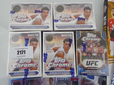 Lot x4 Topps Chrome 23/24 NBA Blaster Boxes, Topps...