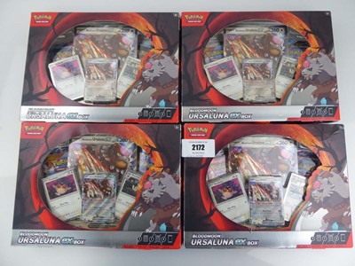 Lot x4 Pokémon Bloodmoon Ursaluna EX Boxes