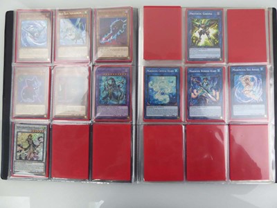 Lot Binder containing an assortment of Yu-Gi-Oh cards