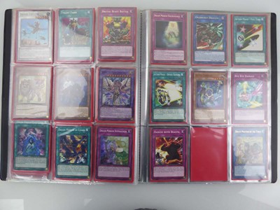 Lot Binder containing an assortment of Yu-Gi-Oh cards