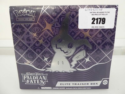 Lot Pokémon Scarlett & Violet Paldean Fates Elite...