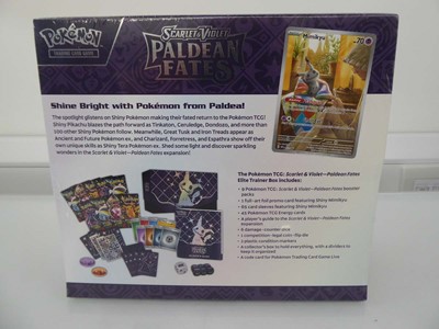 Lot Pokémon Scarlett & Violet Paldean Fates Elite...