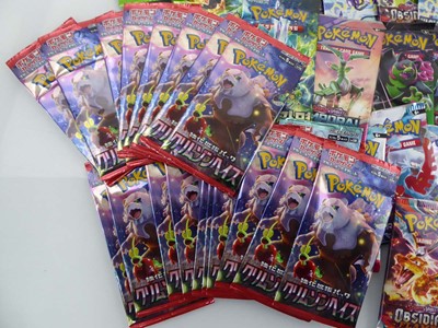 Lot Approx 70 Pokémon English/Japanese Booster...