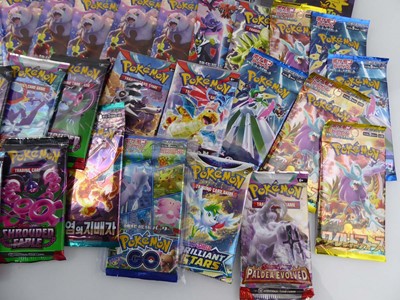 Lot Approx 70 Pokémon English/Japanese Booster...