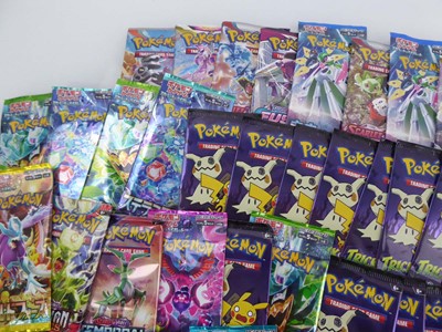 Lot Approx. 84 Pokémon English/Japanese Booster...