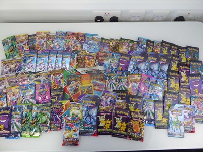 Lot Approx. 83 Pokémon English/Japanese Booster...