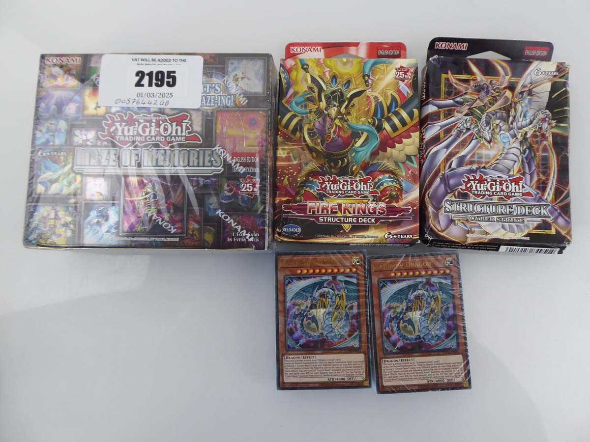 Lot Yu-Gi-Oh Maze of Memories Booster Box,...