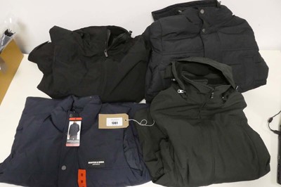 Lot 1361 - x4 men's and women's coats by Pajar Canada,...