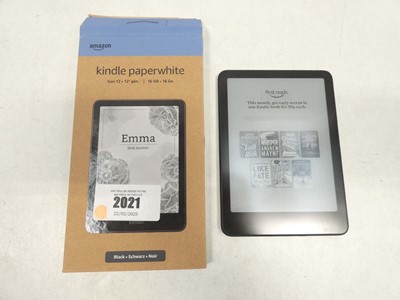 Lot 2021 - Kindle Paperwhite 12th Gen 16GB, boxed