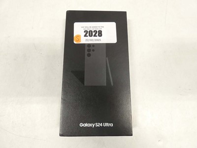 Lot 2028 - *Sealed* Samsung Galaxy S24 Ultra 256GB...