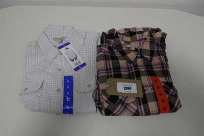 Lot 1394 - Approx. 25 women's button up shirts by Jachs.