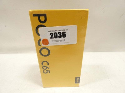 Lot 2036 - *Sealed* Xiaomi POCO C65 256GB Blue smartphone