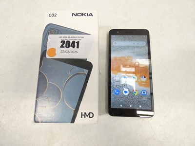 Lot 2041 - Nokia C02 32GB smartphone, boxed