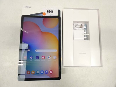 Lot 2046 - Samsung Tab S6 Lite 2022 64GB with box and...