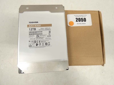 Lot 2050 - Toshiba NAS N300 12TB HDD