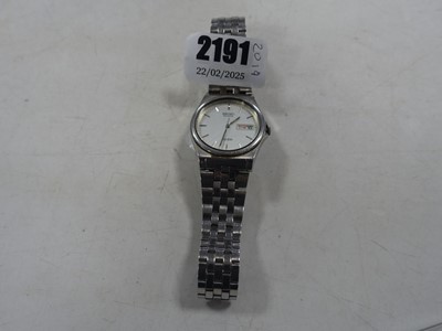 Lot 2191 - Seiko quartz SQ100 wristwatch unboxed