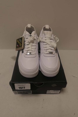 Lot 1577 - Nike AF1 Lowsp in white/sail size UK6 (boxed)