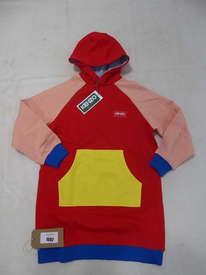 Lot 1502 - Kenzo Kids colour block sweatshirt logo dress...