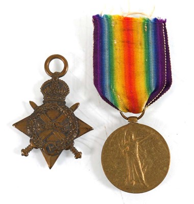 Lot 85 - A First World War 1914-15 Volunteer Star...