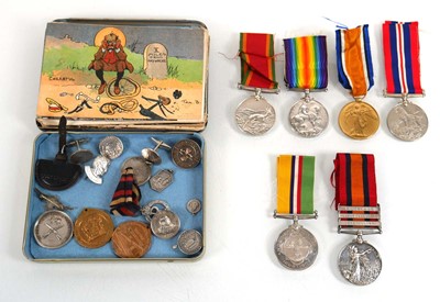 Lot 87 - A First & Second World War group of four...