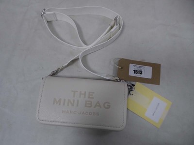 Lot 1513 - Marc Jacobs the mini bag in off white