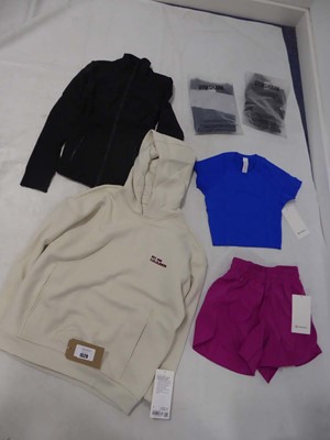 Lot 1529 - Selection of Lulu Lemon and Gym Shark sportswear