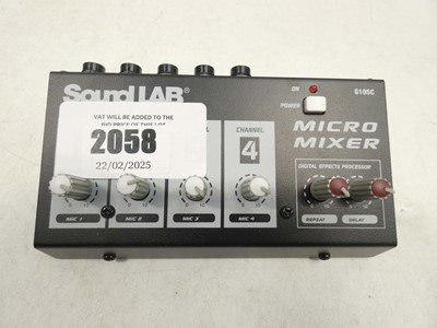 Lot 2058 - SoundLAB G105C Micro Mixer