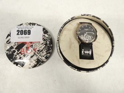 Lot 2069 - 153 Kings Road Boy London wristwatch with tin