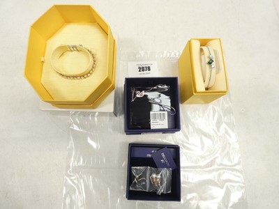 Lot 2078 - Selection of boxed Swarovski jewellery