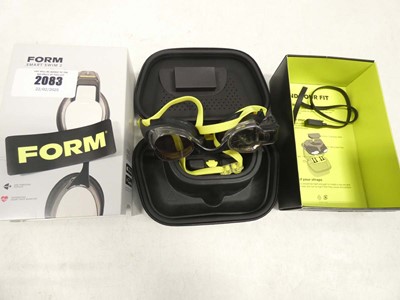 Lot 2083 - Form Smart Swim 2 smart goggles