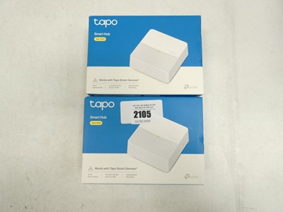 Lot 2105 - 2x Tapo H200 smart hubs