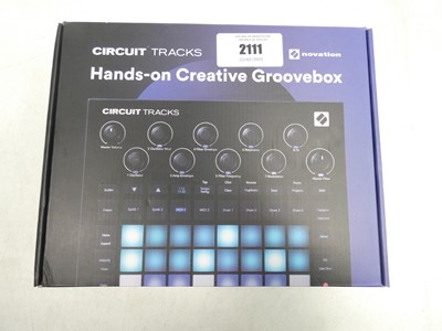 Lot 2111 - Novation Circuit Tracks Groovebox, boxed.