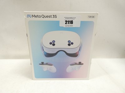 Lot 2116 - *Sealed* Meta Quest 3S 128GB VR headset