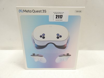 Lot 2117 - *Sealed* Meta Quest 3S 128GB VR headset