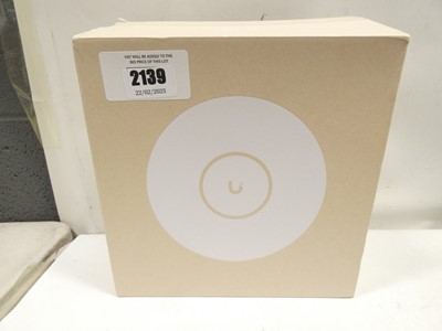 Lot 2139 - Ubiquiti Unifi U6-Pro Wi-Fi access point