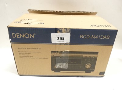 Lot 2141 - Denon RCD-M41DAB CD receiver