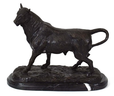 Lot 117 - After Antoine-Louis Barye, a brown-patinated...