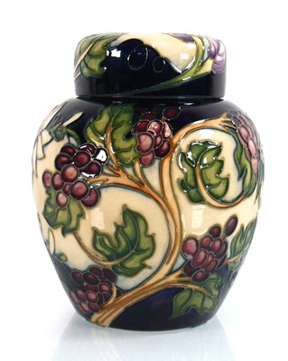 Lot 158 - Moorcroft for B & W Thornton, a ginger jar and...