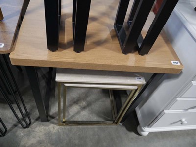 Lot 1088 - An assortment of tables including 1 wood...