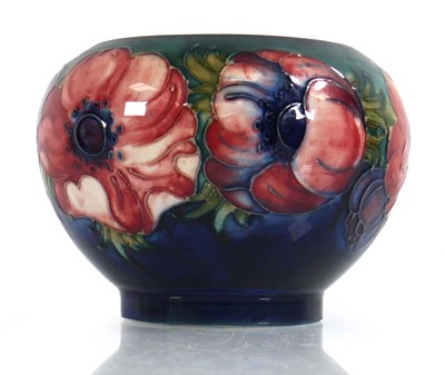 Lot 174 - A small Moorcroft vase of squat form decorated...