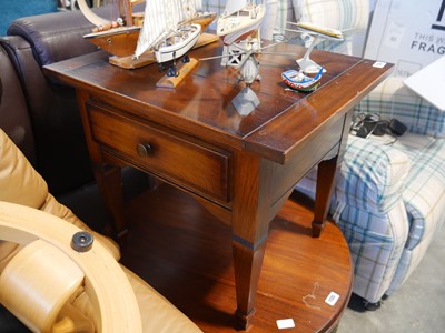 Lot 1136 - Stained wooden coffee table