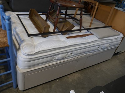 Lot 1152 - Divan bed base with Staples and Co. Artisan...