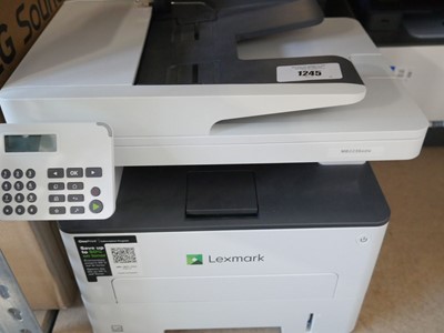 Lot 1245 - Unboxed Lexmark office printer (MB2236ADW)