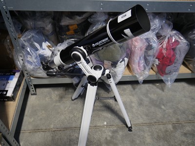 Lot 1256 - Unboxed Celestron Omni AZ102 telescope