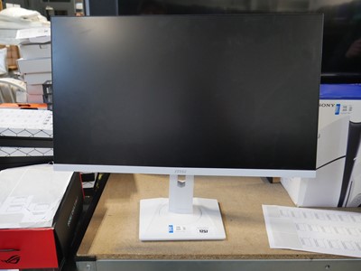 Lot 1257 - MSI gaming monitor on stand